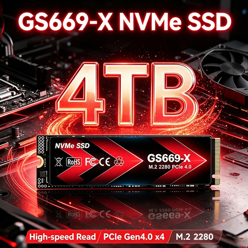 New Original GS669-X NVMe SSD  - đánh giá và giá M.2 Nvme 4Tb Pcie 4.0 Ssd