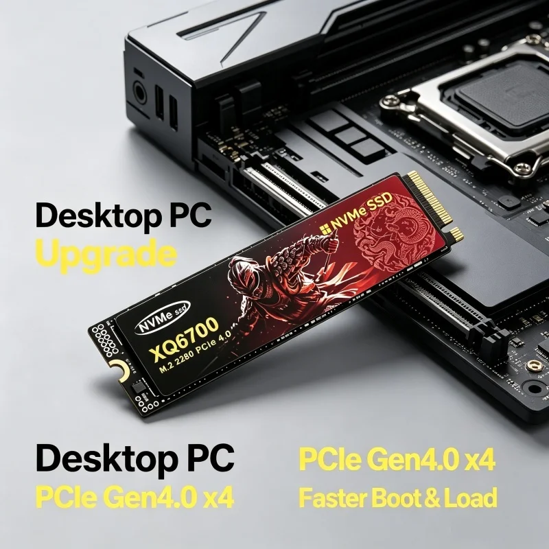 XQ6700 M.2 NVMe SSD 500GB 1TB  - đánh giá và giá M.2 Nvme 4Tb Pcie 4.0 Ssd