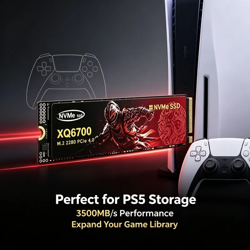 XQ6700 M.2 NVMe SSD 500GB 1TB  - đánh giá và giá M.2 Nvme 4Tb Pcie 4.0 Ssd