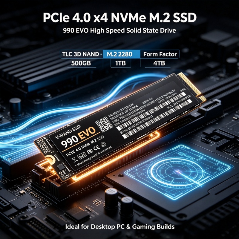 990 EVO Gaming M.2 NVMe SSD PC - đánh giá và giá M.2 Nvme 4Tb Pcie 4.0 Ssd
