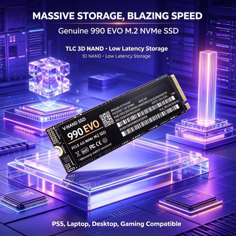 990 EVO Gaming M.2 NVMe SSD PC - đánh giá và giá M.2 Nvme 4Tb Pcie 4.0 Ssd