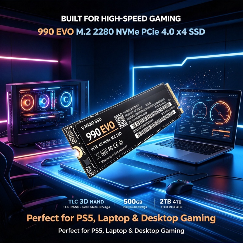 990 EVO Gaming M.2 NVMe SSD PC - đánh giá và giá M.2 Nvme 4Tb Pcie 4.0 Ssd