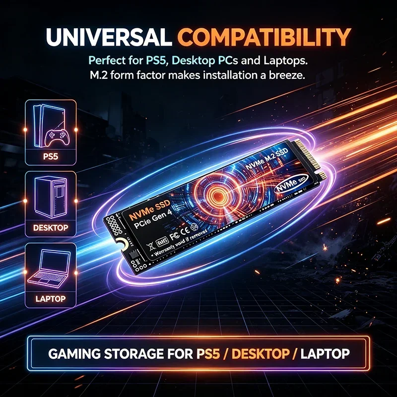 NVMe M.2 SSD PCIe 4.0 High Spe - đánh giá và giá M.2 Nvme 4Tb Pcie 4.0 Ssd