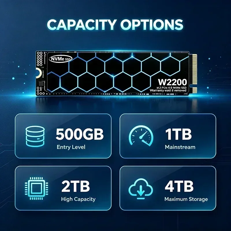 NVMe M.2 SSD PCIe 4.0 W2200 Ro - đánh giá và giá M.2 Nvme 4Tb Pcie 4.0 Ssd