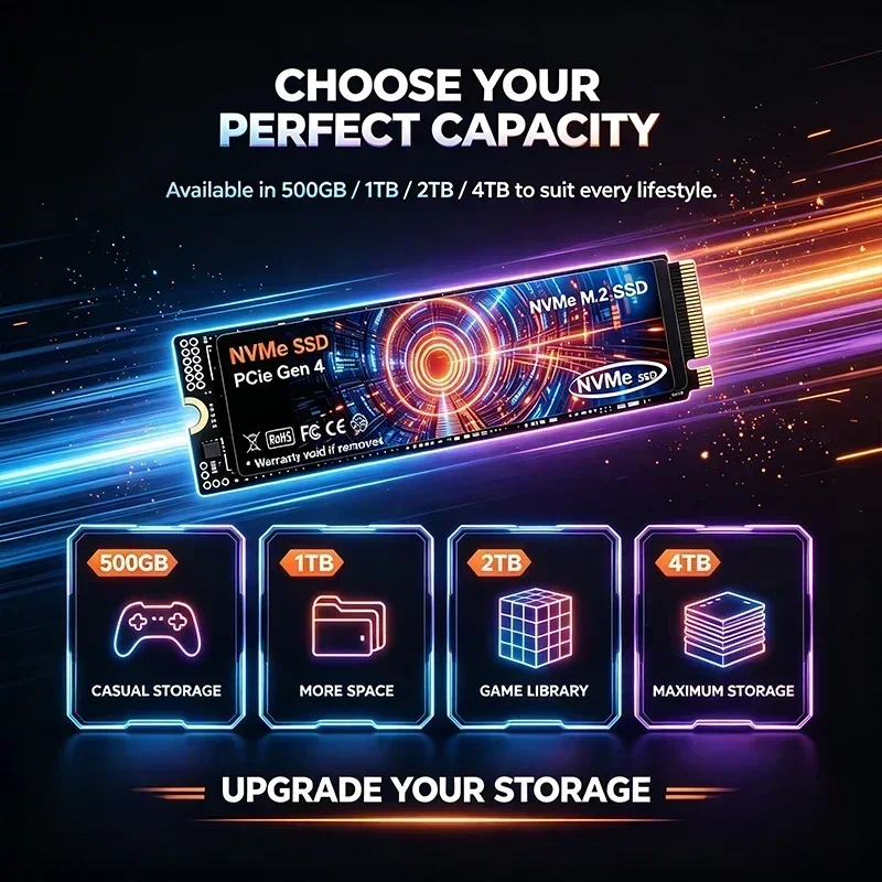 NVMe M.2 SSD PCIe 4.0 Give You - đánh giá và giá M.2 Nvme 4Tb Pcie 4.0 Ssd
